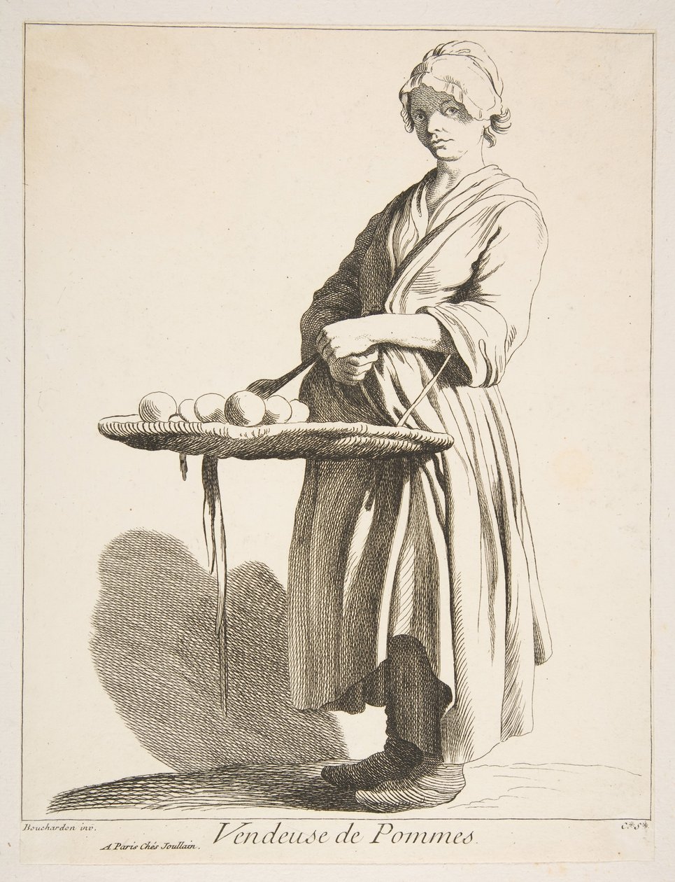 Apple-sælger, 1746. af Anne Claude Philippe de Caylus