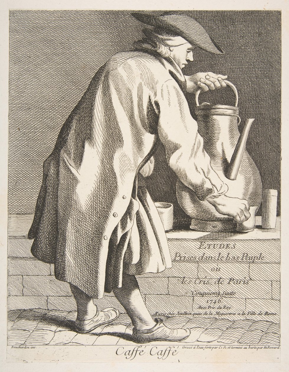 Kaffeforhandler, 1746. af Anne Claude Philippe de Caylus