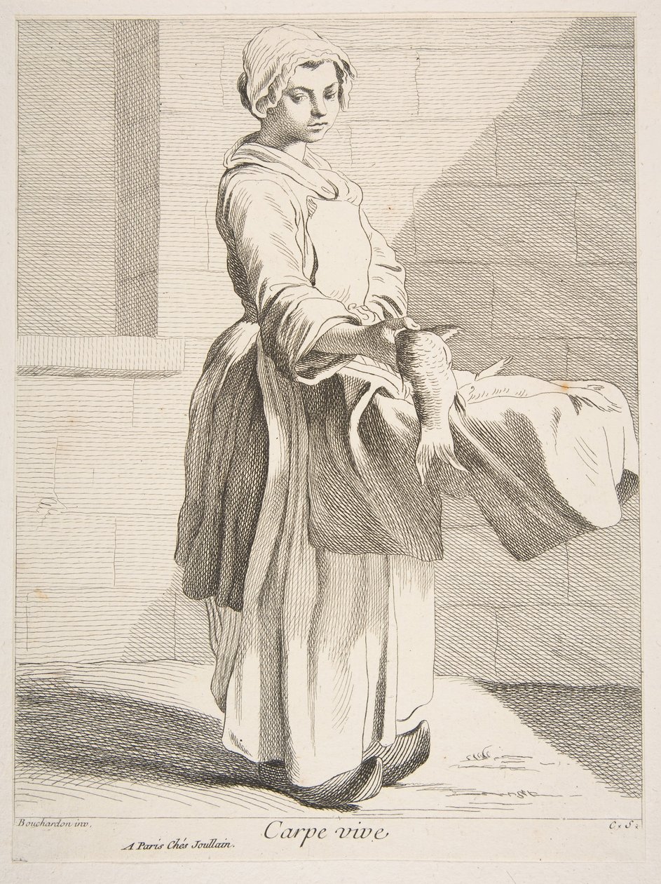Fiskeforhandler, 1738. af Anne Claude Philippe de Caylus