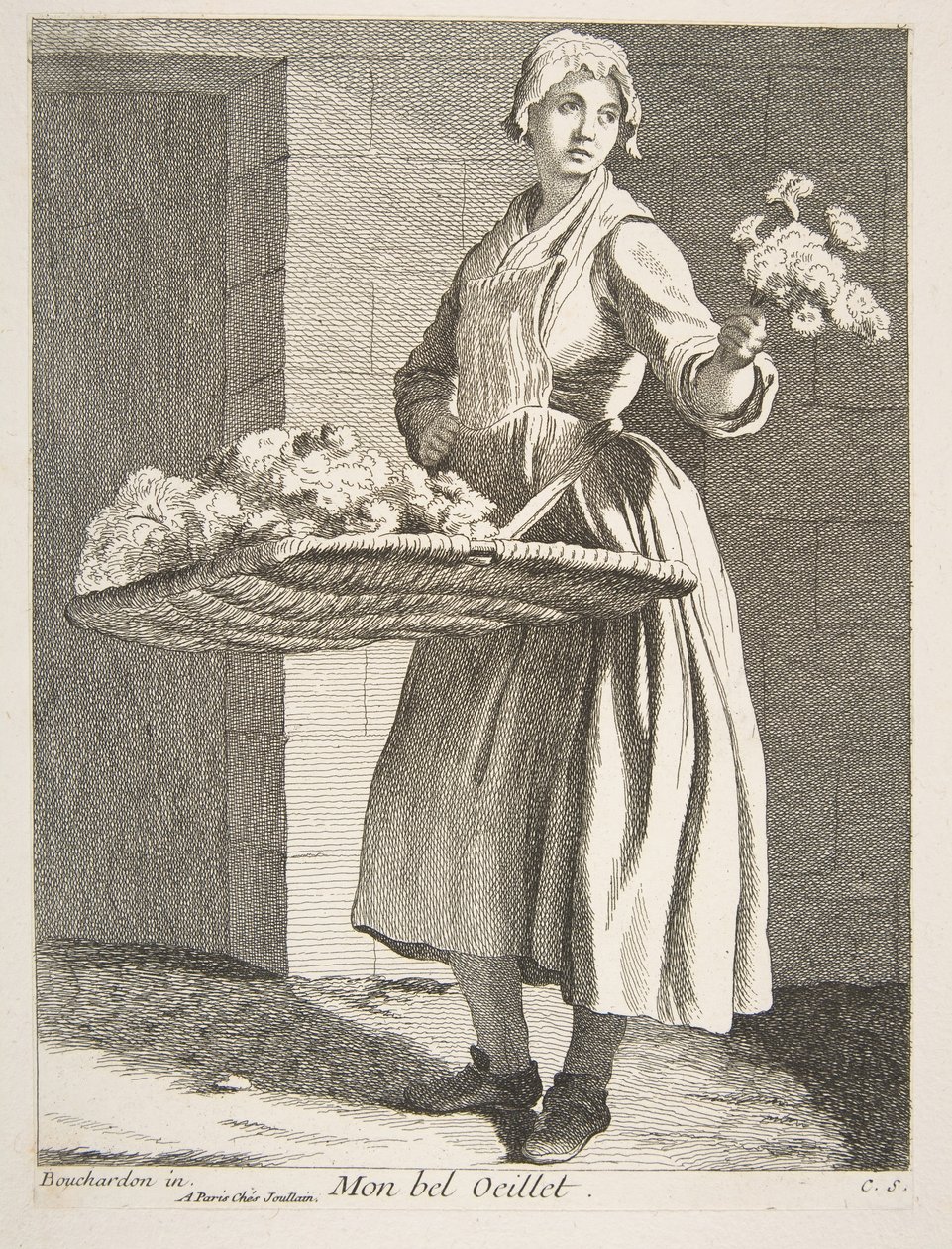 Blomsterhandler, 1738. af Anne Claude Philippe de Caylus