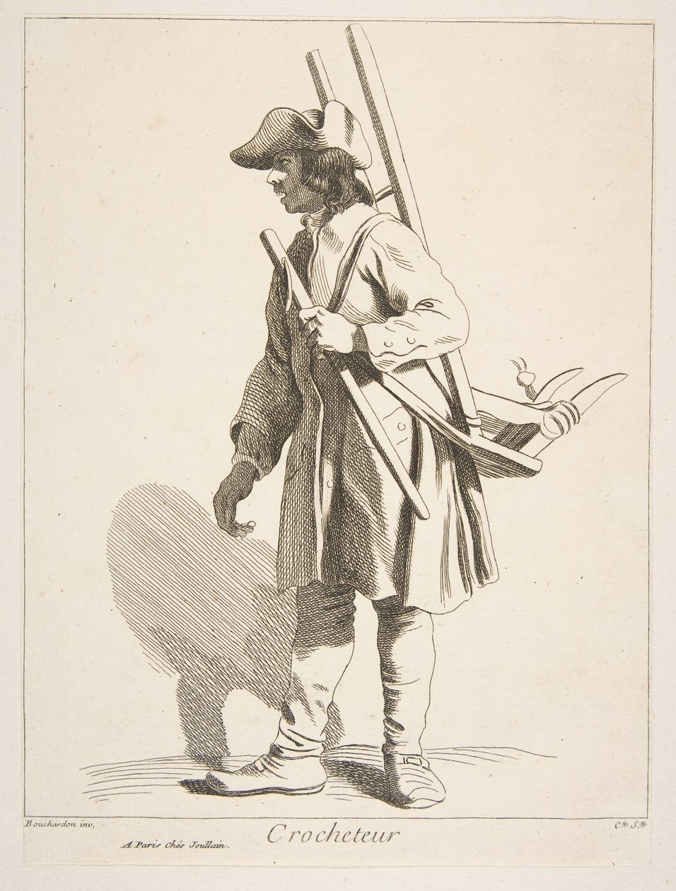 Isenkramhandler, 1746. af Anne Claude Philippe de Caylus