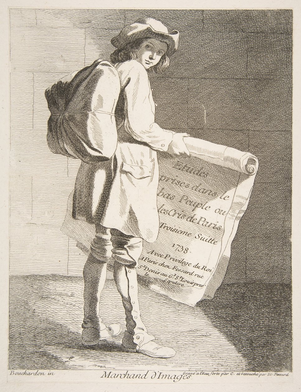 Billedsælger, 1738. af Anne Claude Philippe de Caylus