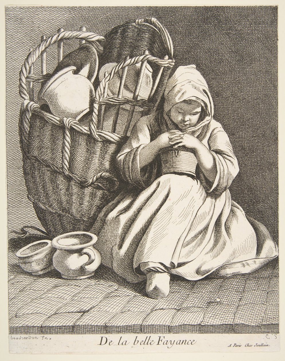 Keramikhandler, 1738. af Anne Claude Philippe de Caylus