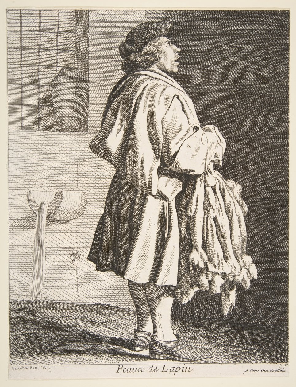Kaninpelshandler, 1737. af Anne Claude Philippe de Caylus