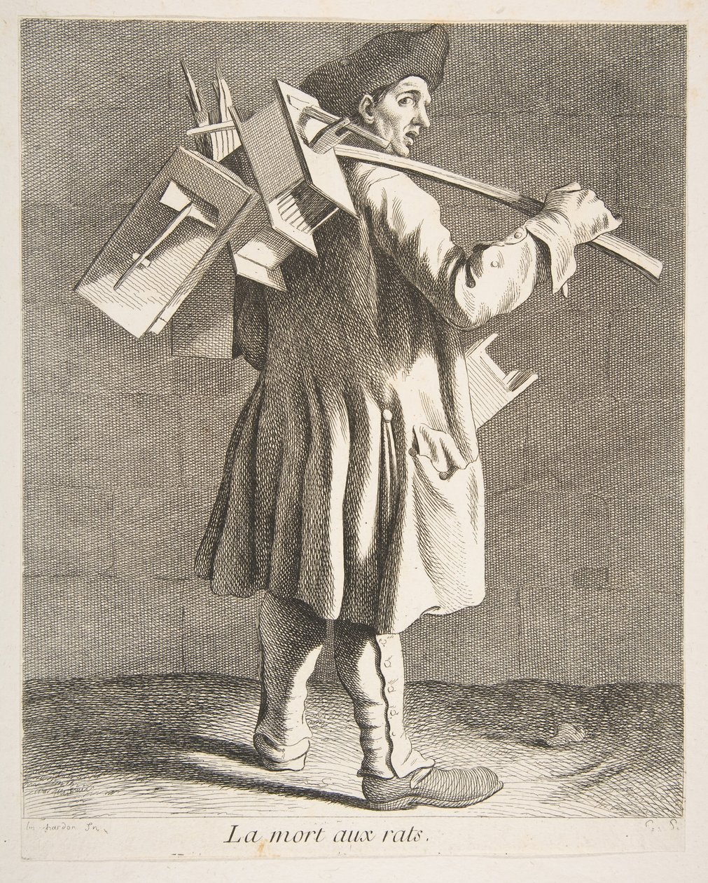 Rottefangeren, 1746. af Anne Claude Philippe de Caylus