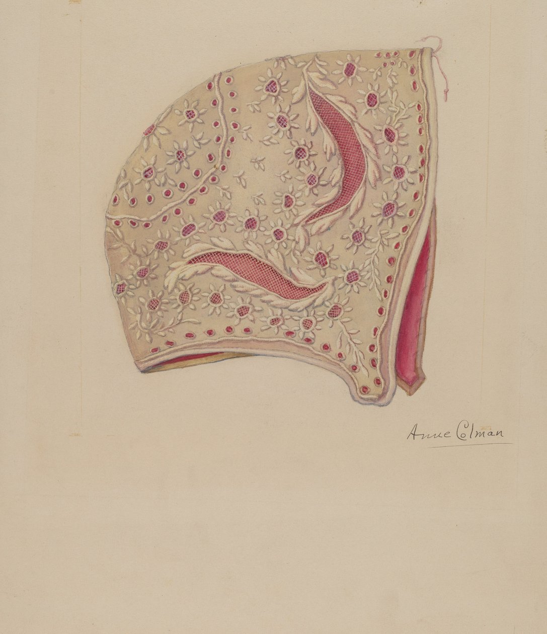 Baby motorhjelm af Anne Colman