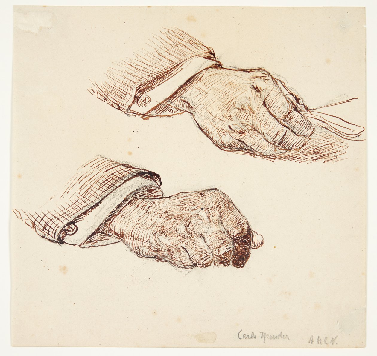 Carl Nielsens hænder af Anne Marie Carl Nielsen