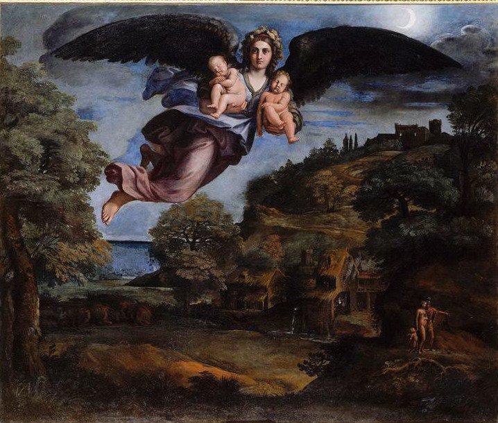 Nattens allegori af Annibale Carracci
