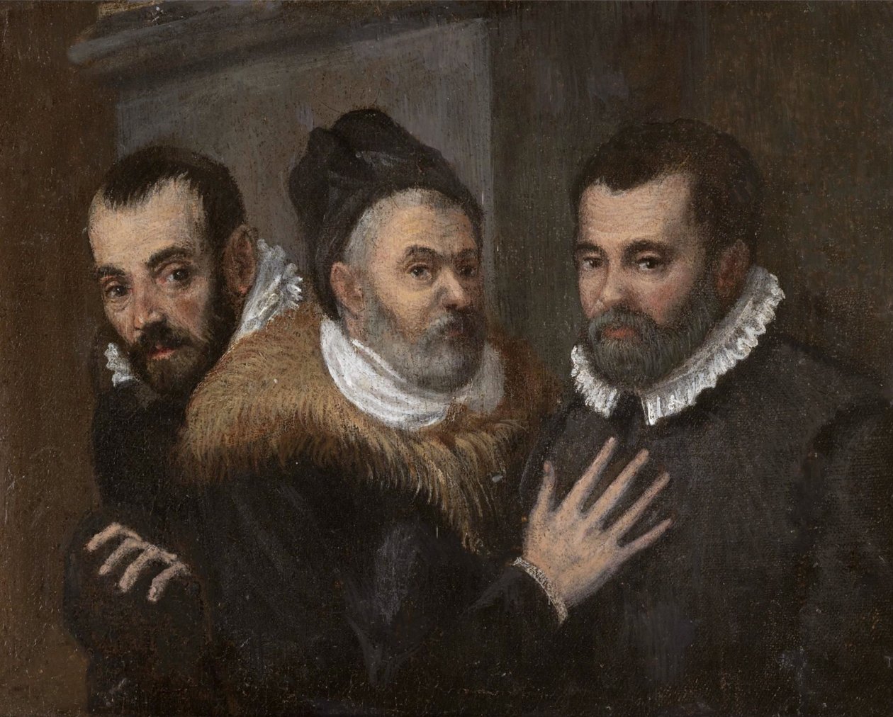 Annibale, Ludovico og Agostino Carracci af Annibale Carracci