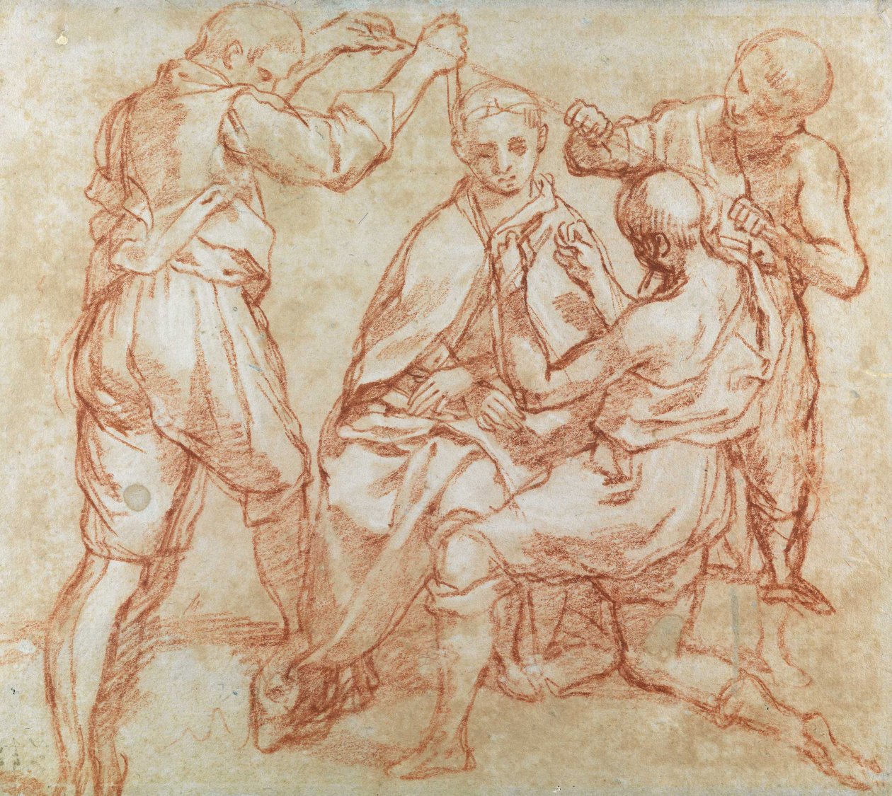 Mandlige figurer af Annibale Carracci