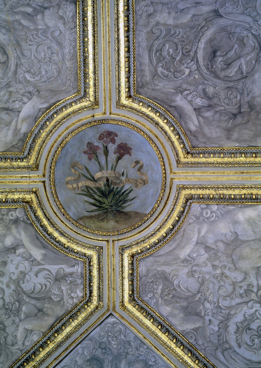 Blomsterloftsdekoration, fra 