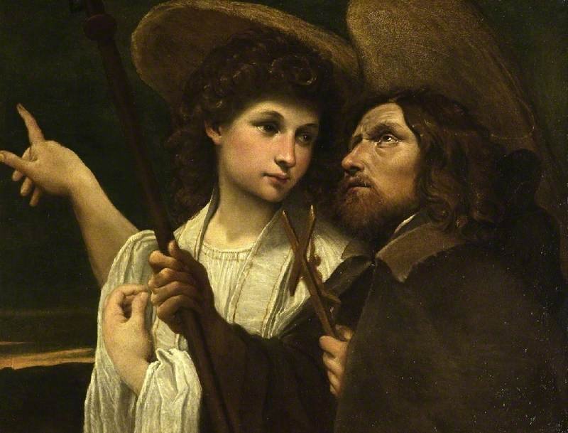 Sankt Roch og englen af Annibale Carracci