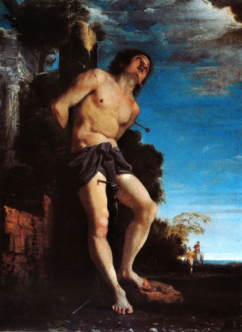 Sankt Sebastian af Annibale Carracci