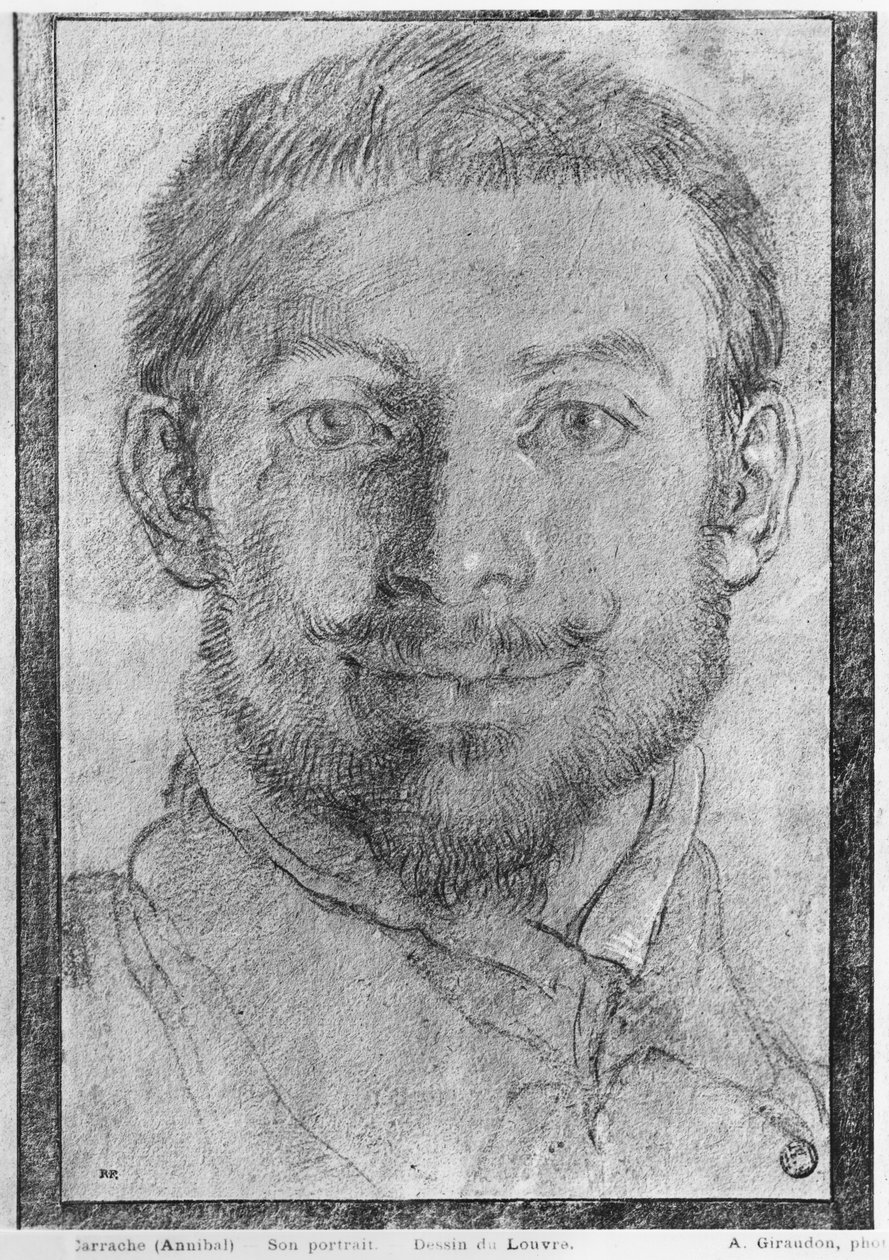 Selvportræt af Annibale Carracci