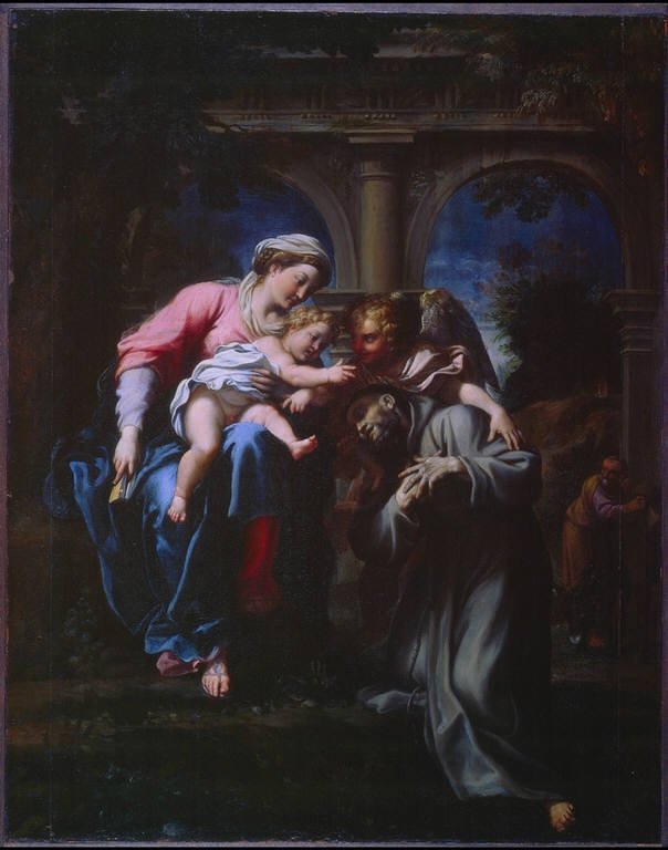Frans af Vision af Annibale Carracci