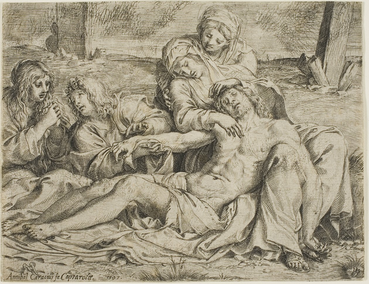 Kristus af Caprarola af Annibale Carracci