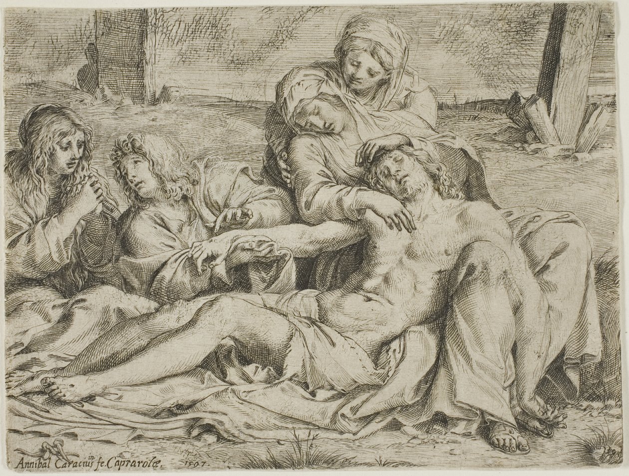 Kristus af Caprarola af Annibale Carracci