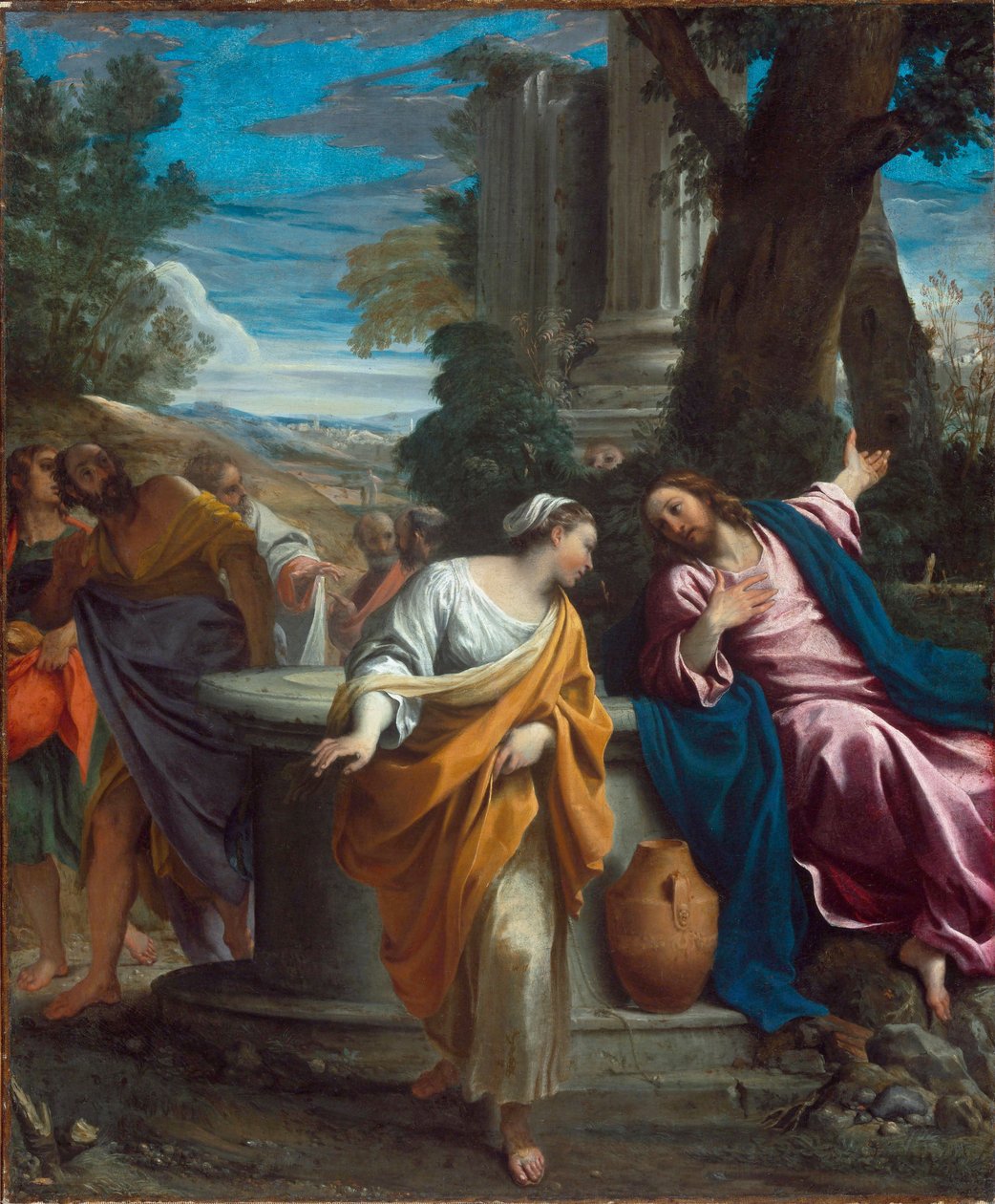 Kristus og samaritaneren af Annibale Carracci