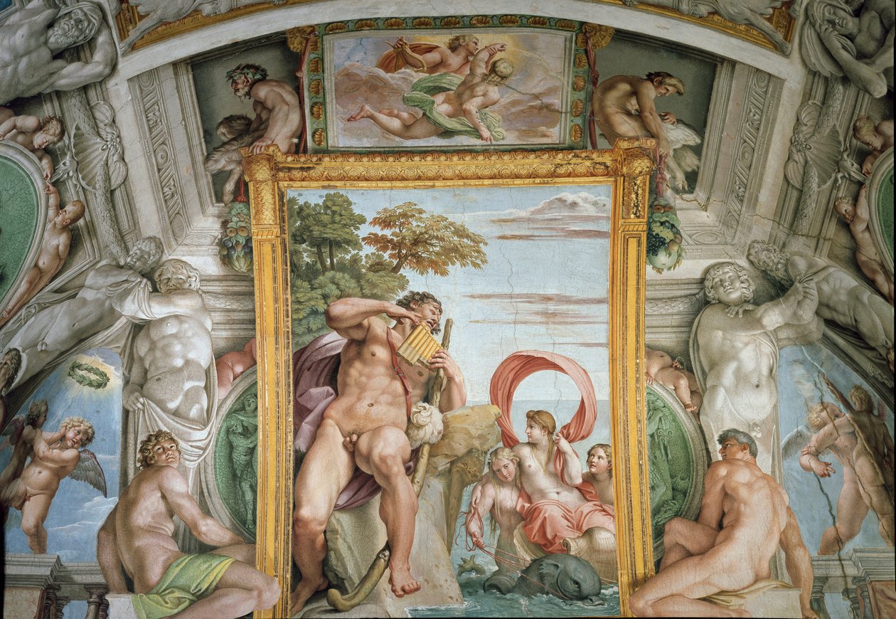 Polyphemus og Galatea (Fresco af Annibale Carracci