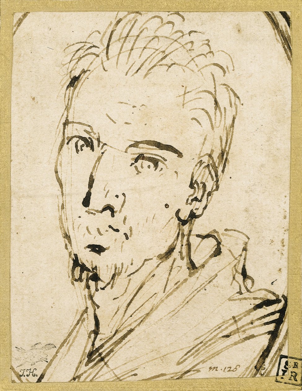 Selvportræt af Annibale Carracci