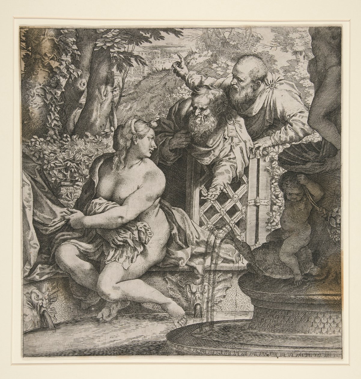 Susannah og de ældste af Annibale Carracci