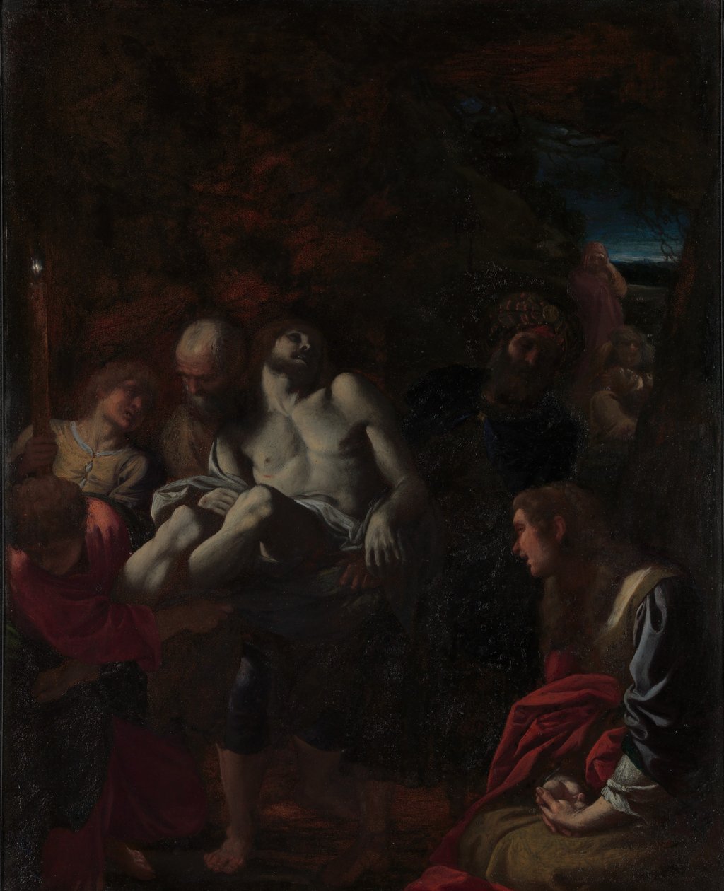 Kristi begravelse, 1595. af Annibale Carracci
