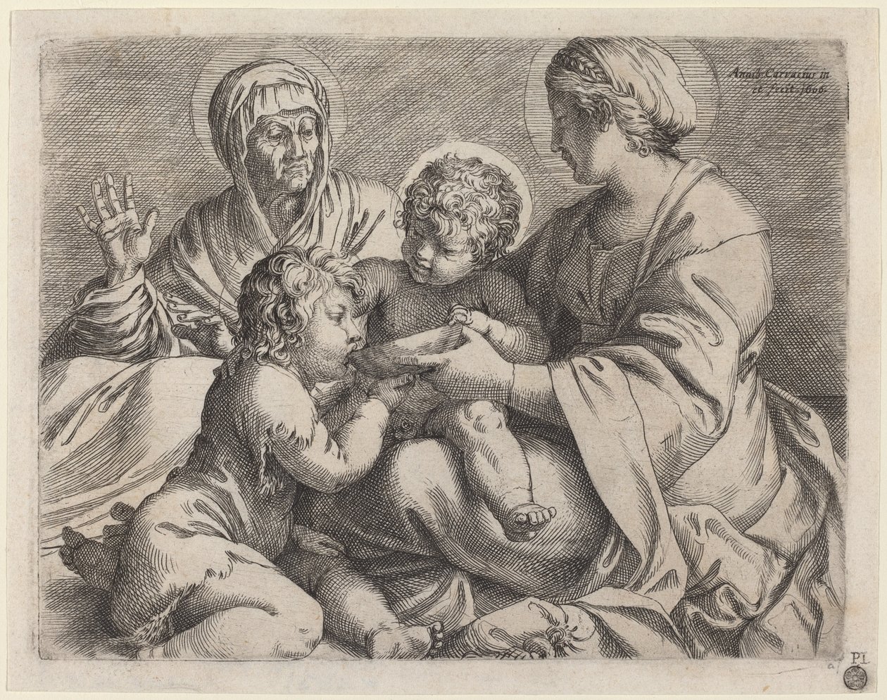 Madonna della Scodella af Annibale Carracci
