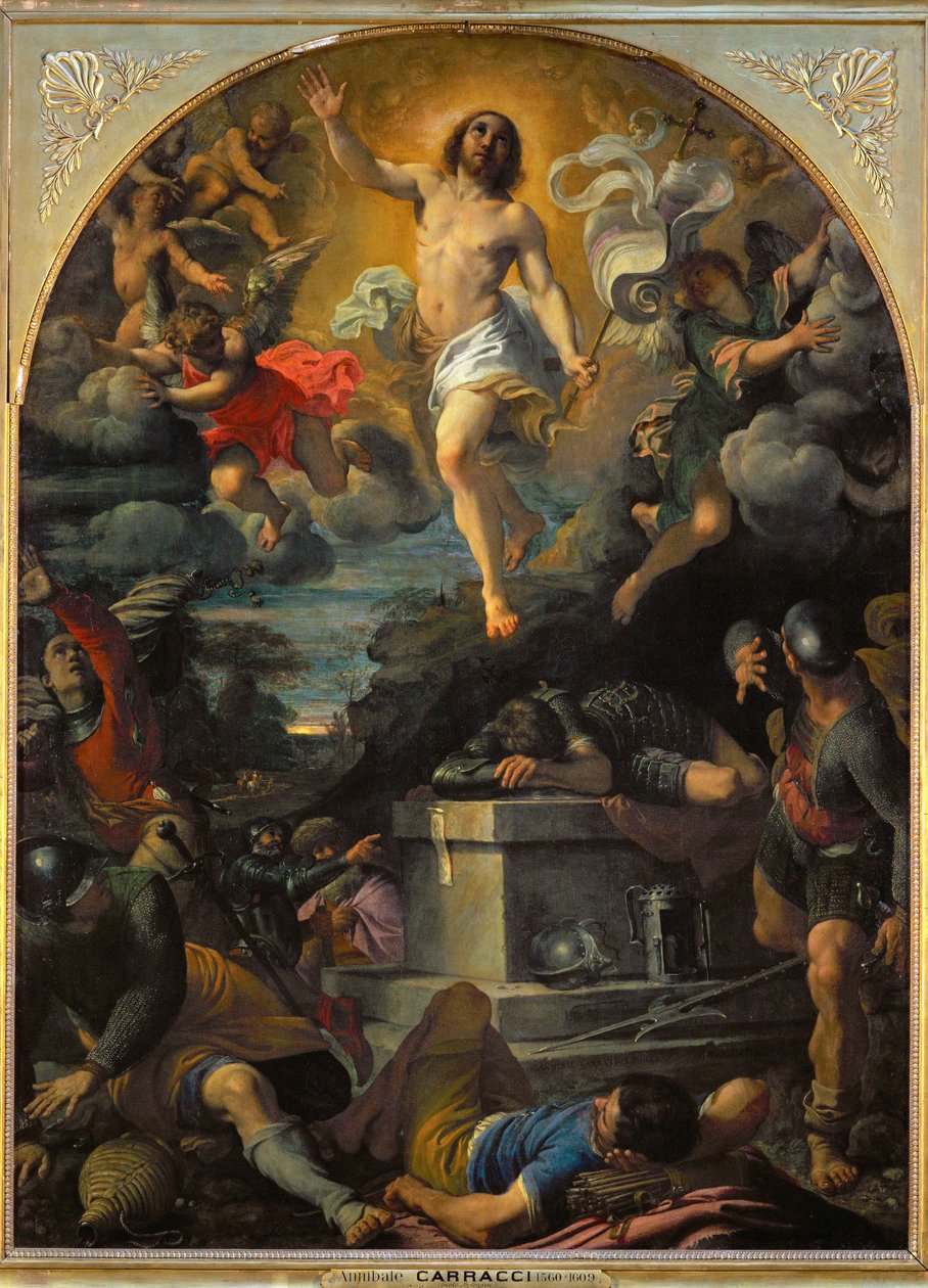 Opstandelsen ... af Annibale Carracci