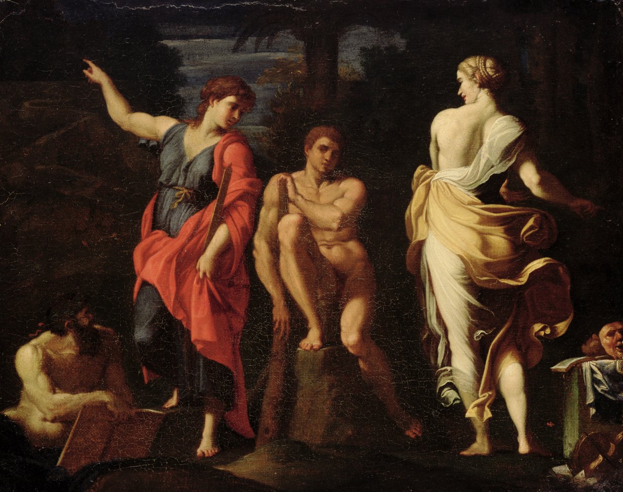 Herkules ved Korsvejen af Annibale Copy Carracci