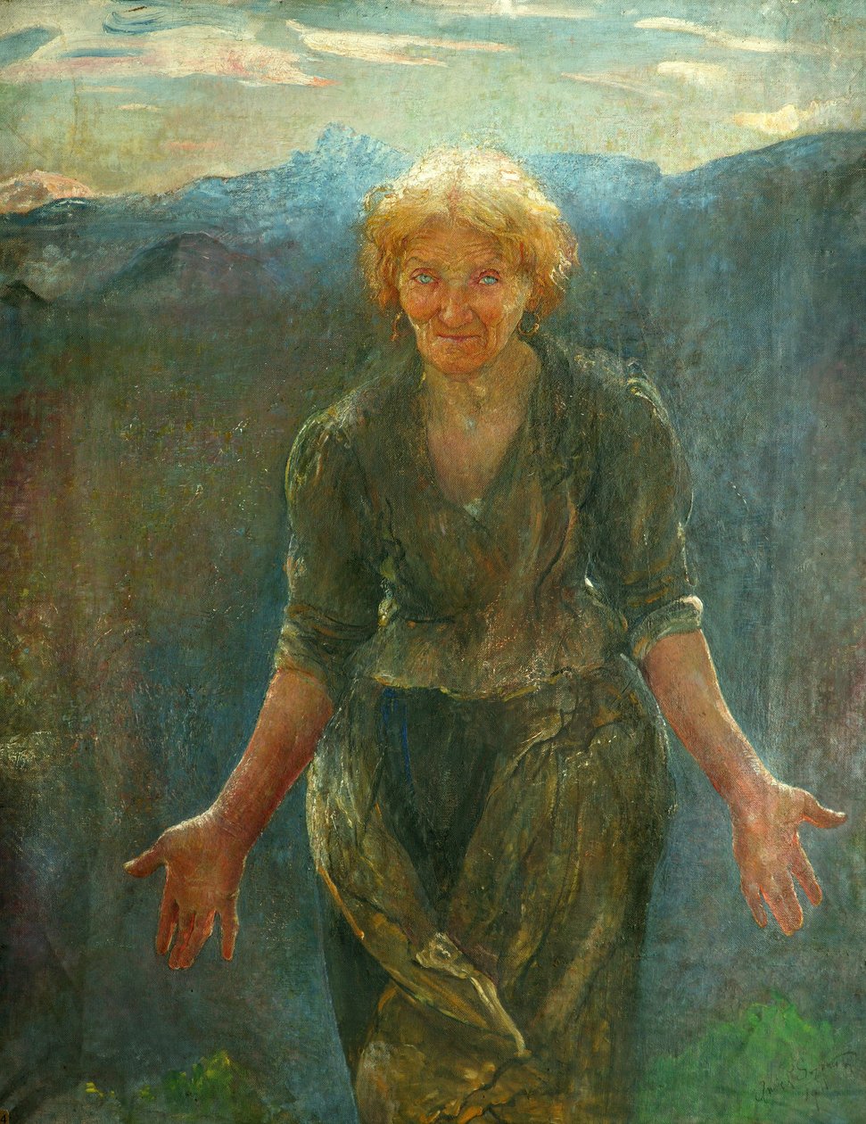 Solens sydende af Annie Louisa Swynnerton