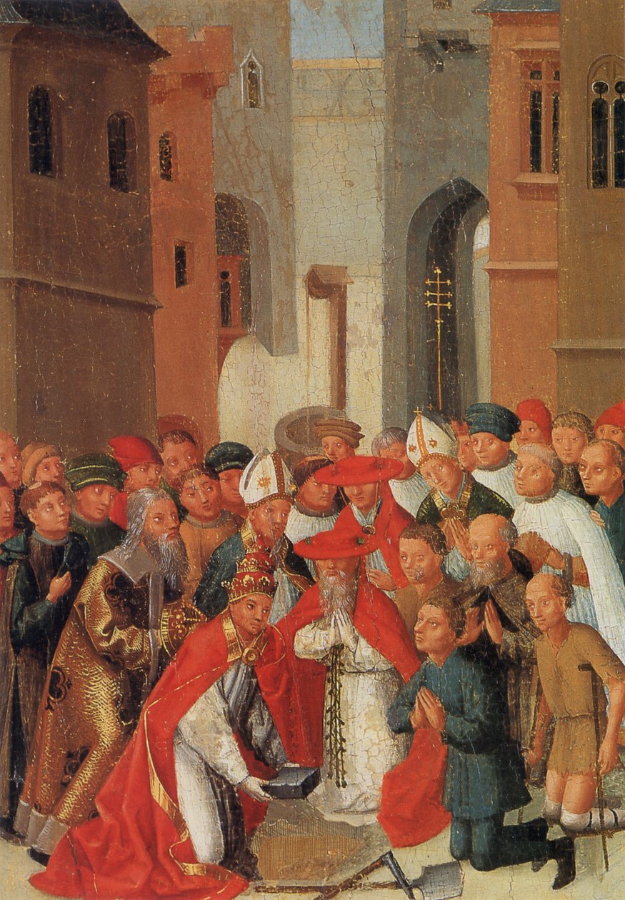 Weingartener Heilig-Blut-Tafel fra 1489. af Anonymous