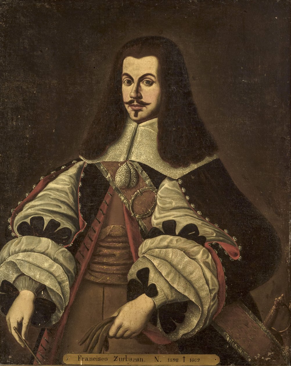 Portræt af Francisco de Zurbarán af Unknown