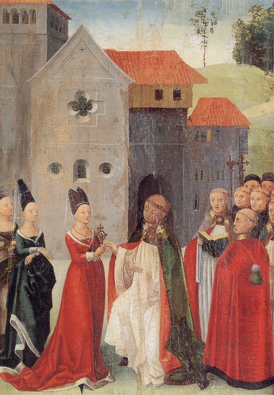 Weingartener Heilig-Blut-Tafel fra 1489 af Unknown
