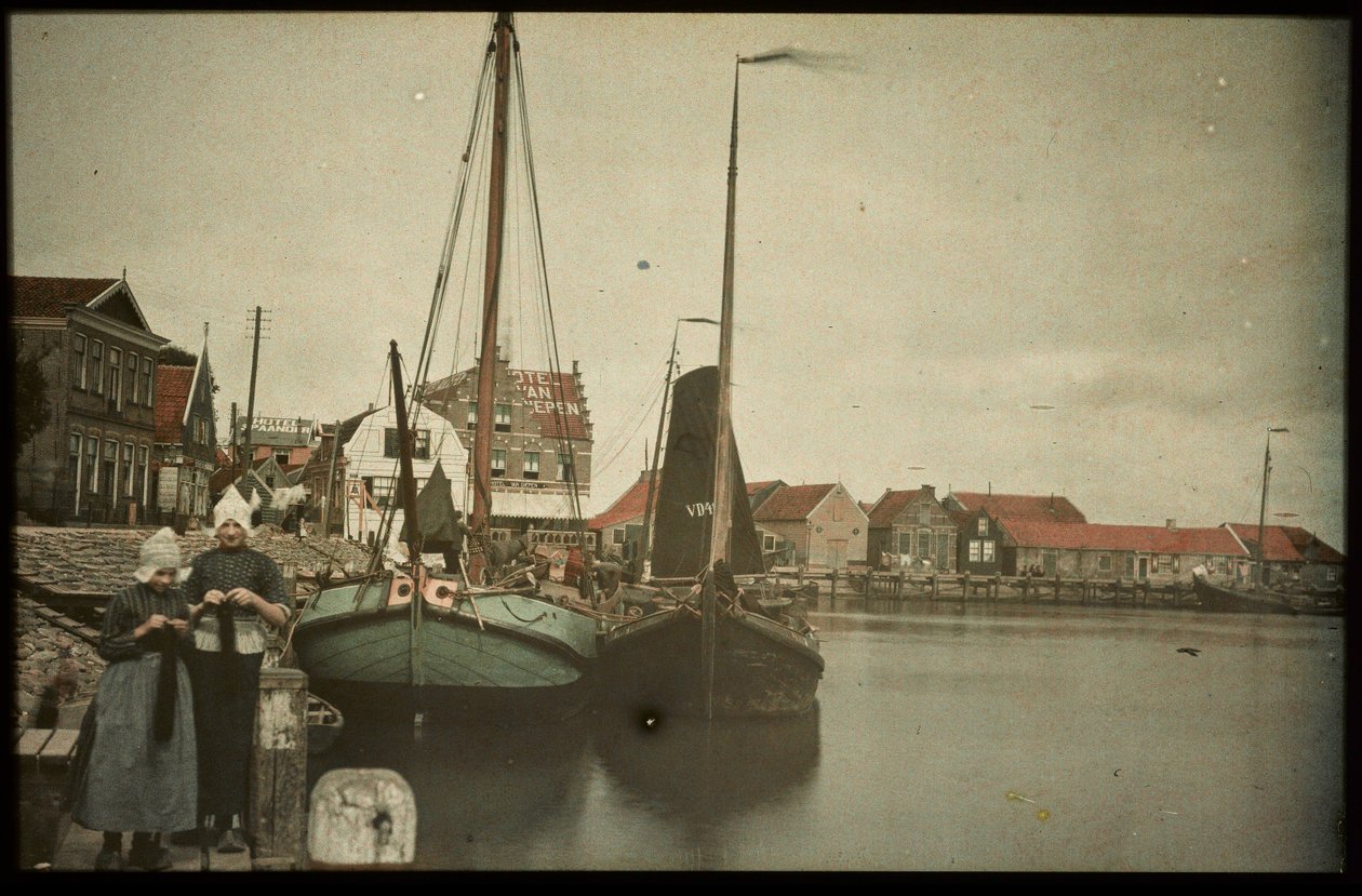 Havnen i Volendam af Anonymous