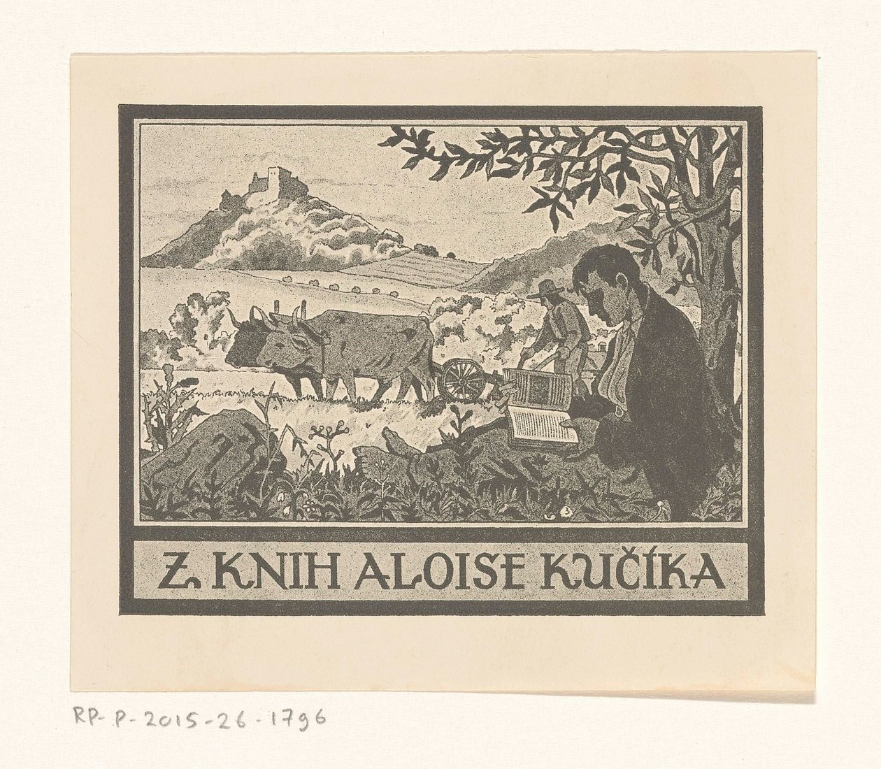 Ex libris af Aloise Kučík af Anonymous