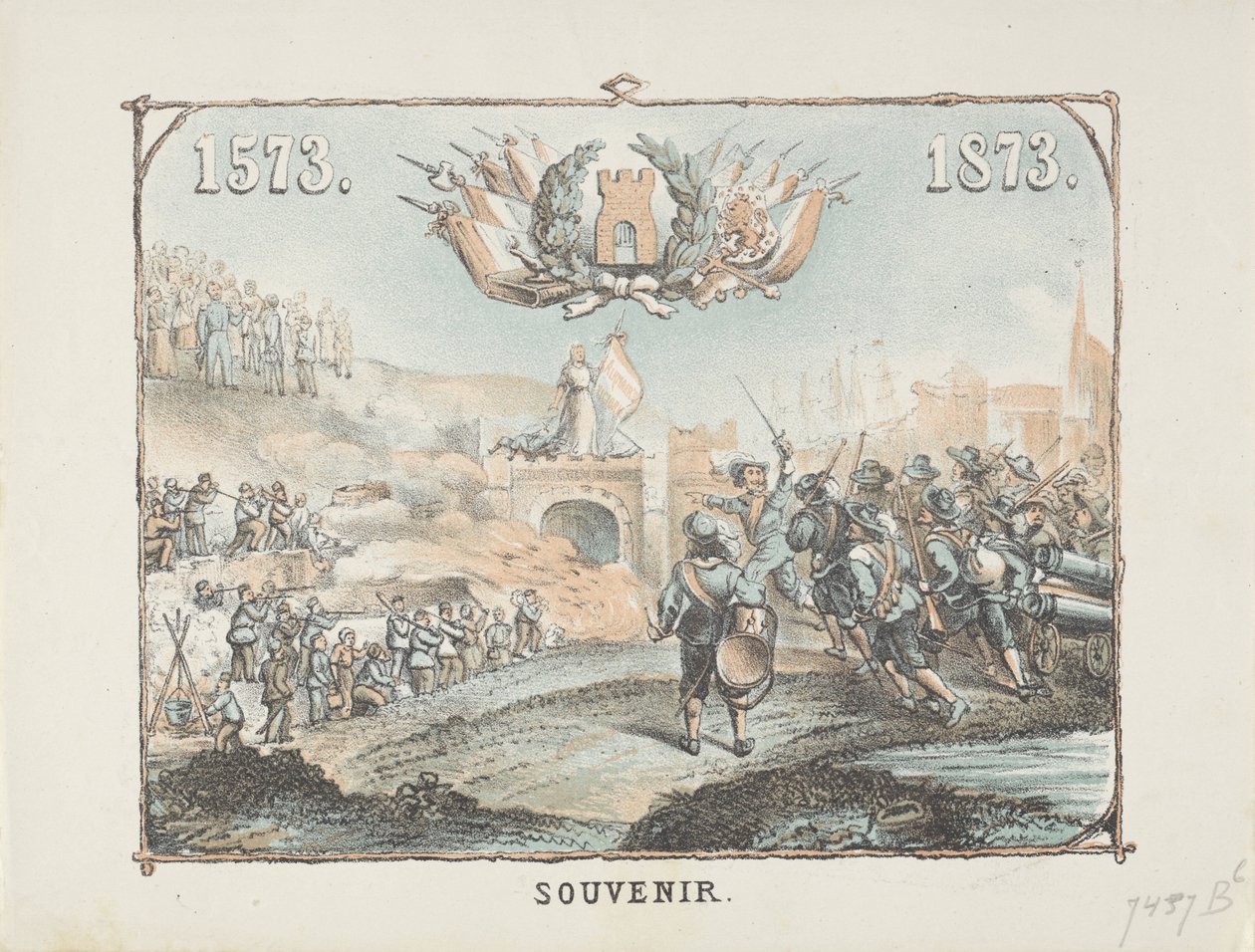 Mindetryks befrielse af Alkmaar 1573-1873 af Anonymous
