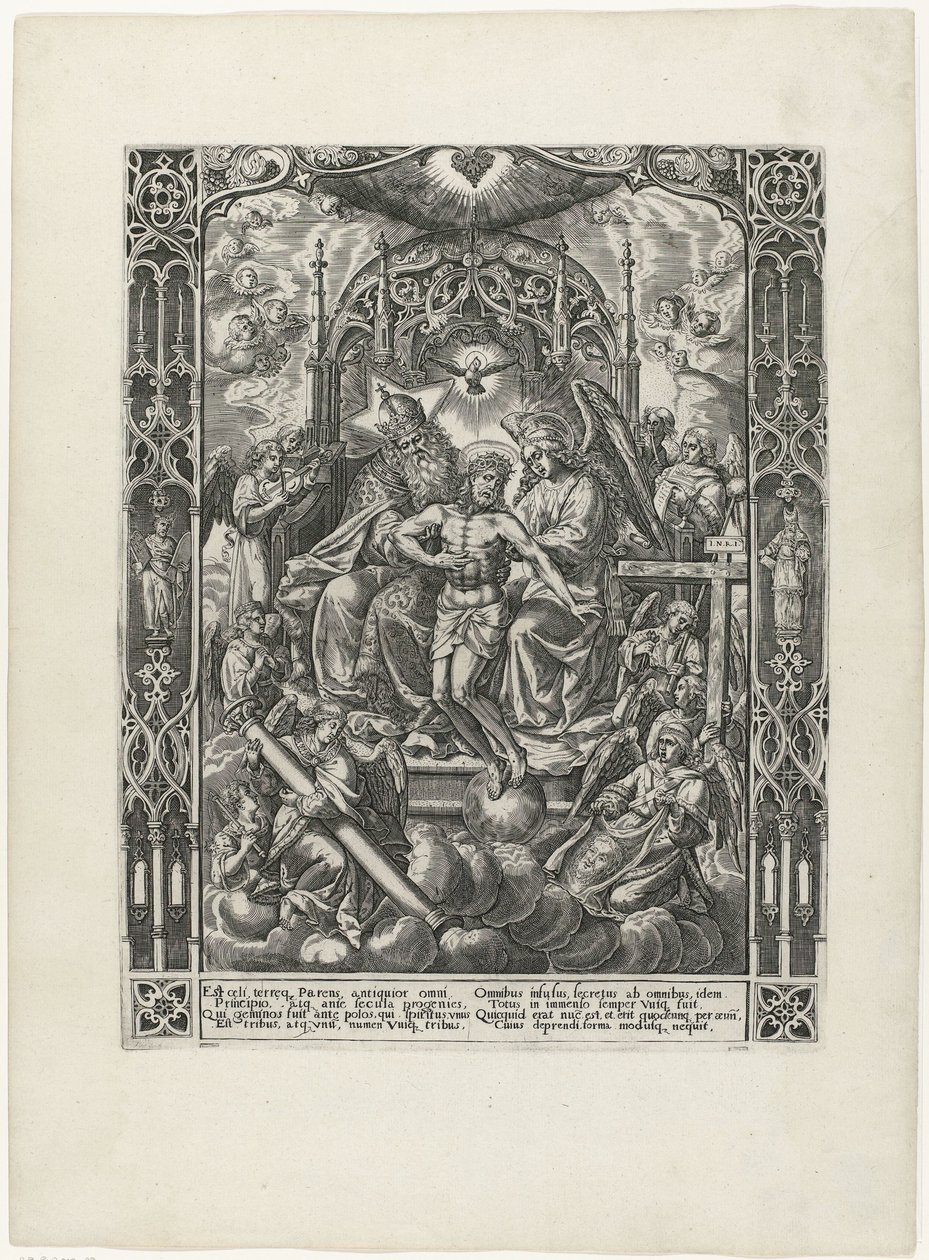 Holy Trinity (nådestol) af Anonymous