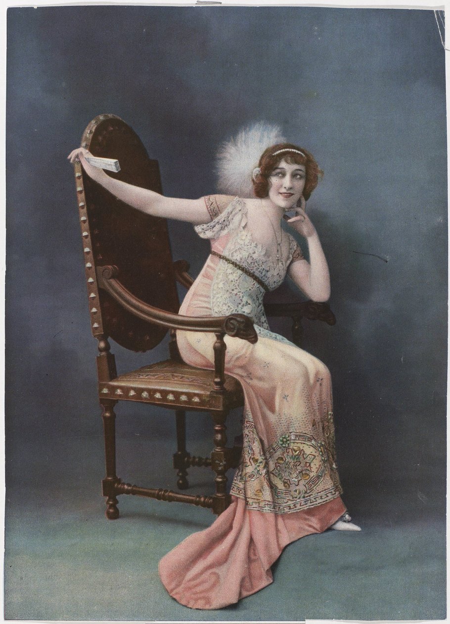 Les Modes, 1911: Aftenkjole (...) af Anonymous