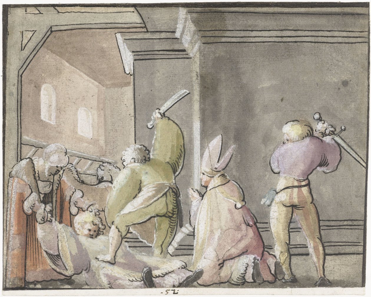 En biskops og hans tjeners martyrium af Anonymous