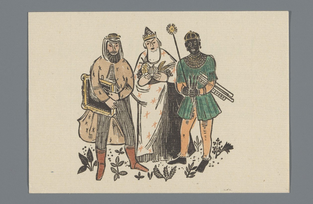 Nytårshilsner fra typestøberiet J. John Söhne af Anonymous