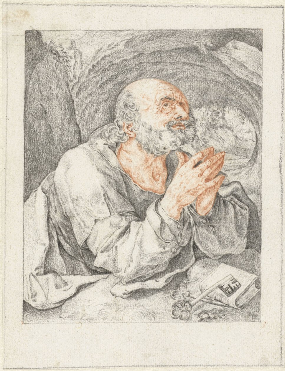 Peter i bøn af Anonymous