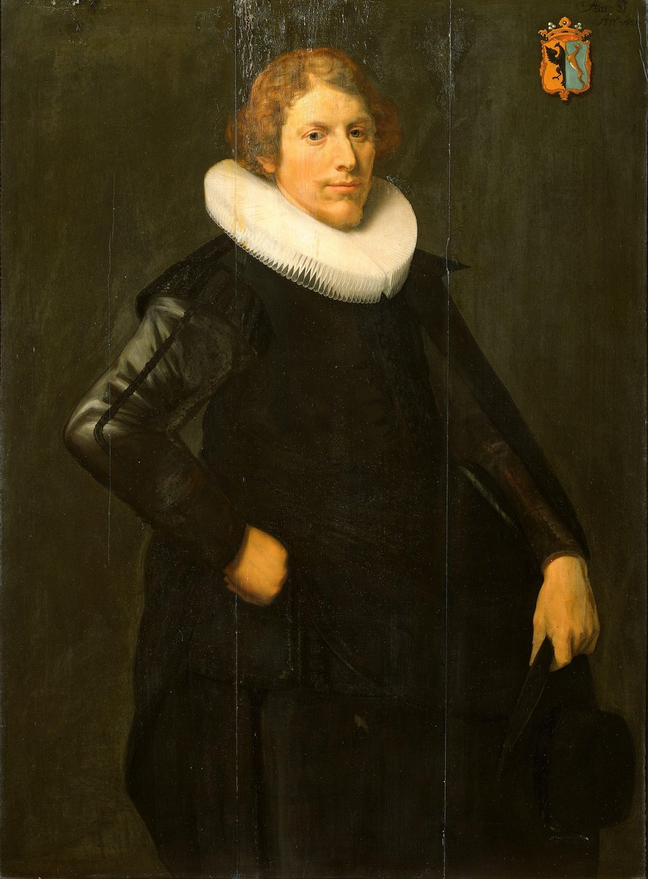 Portræt af Gerrit Ottsz Hinlopen (1603/04-1646) af Anonymous