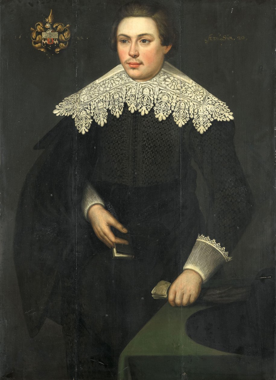 Portræt af Johan van Ceters (1602-29) af Anonymous
