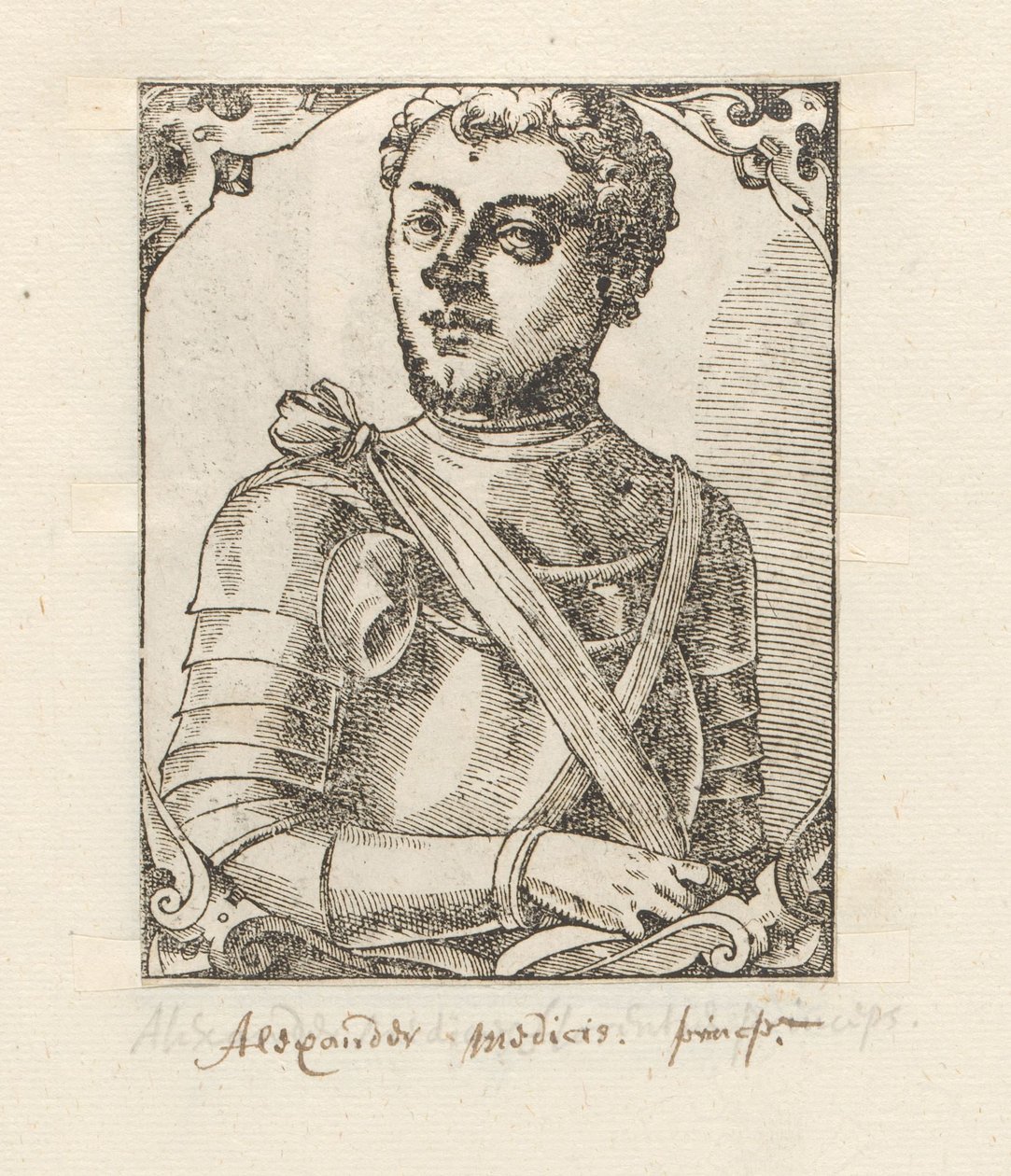 Portret af Alessandro de