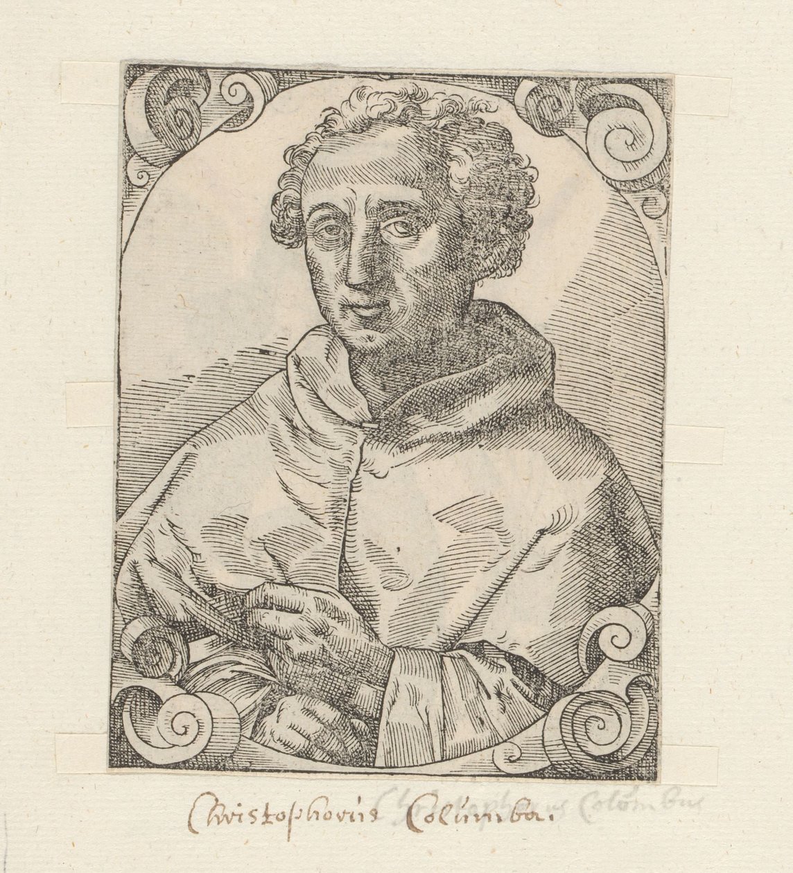 Portræt af Christopher Columbus af Anonymous