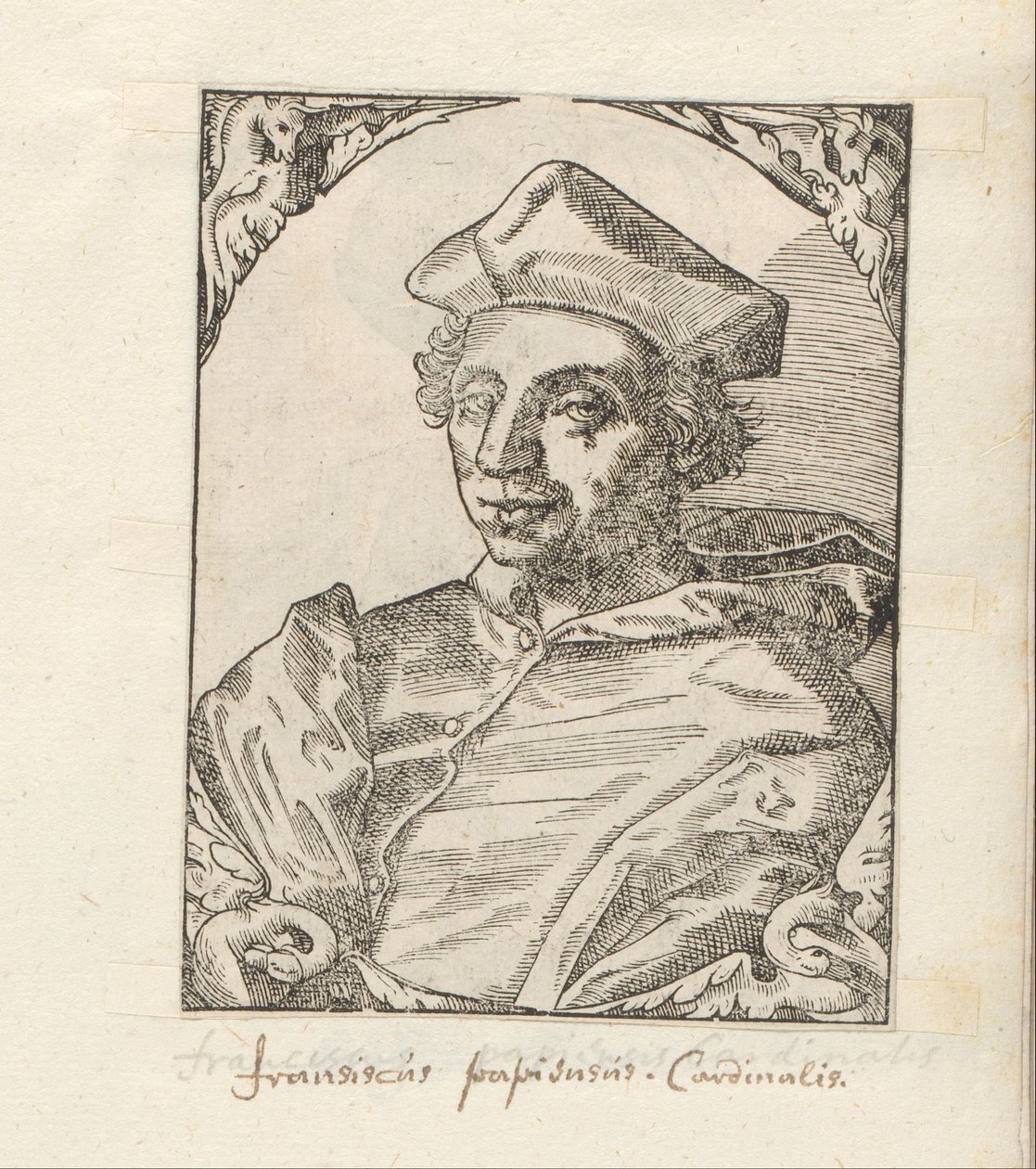Portret af Francesco Alidosi af Anonymous