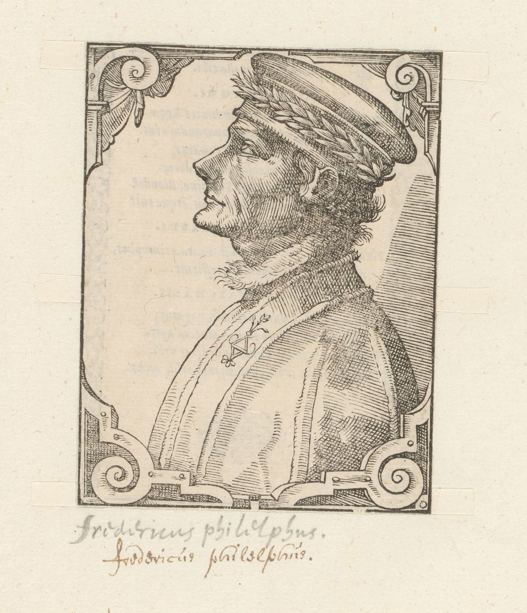 Portret af Francesco Filelfo af Anonymous