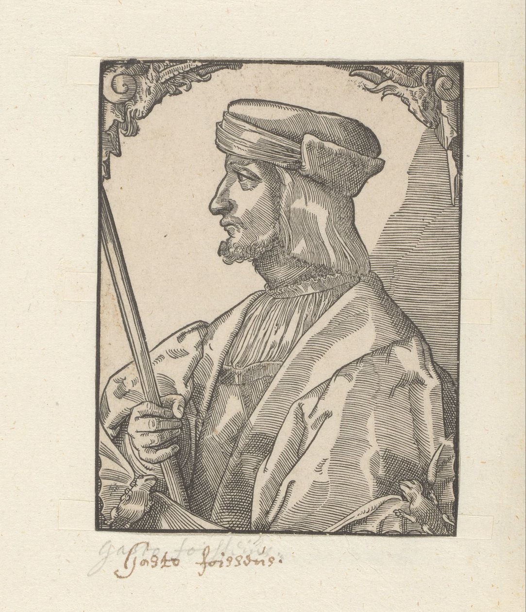 Portræt af Gaston de Foix af Anonymous