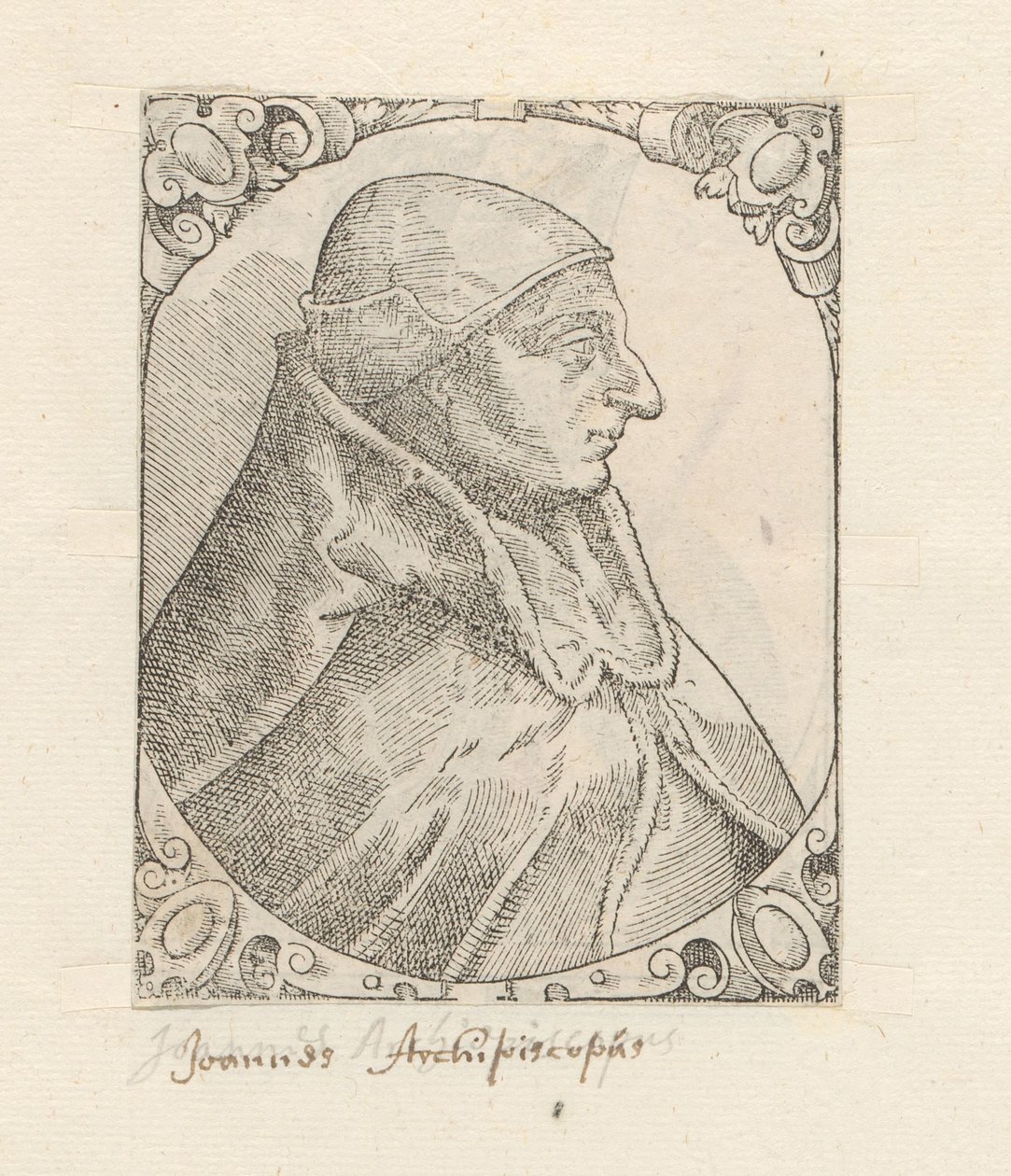 Portret af Giovanni Visconti af Anonymous