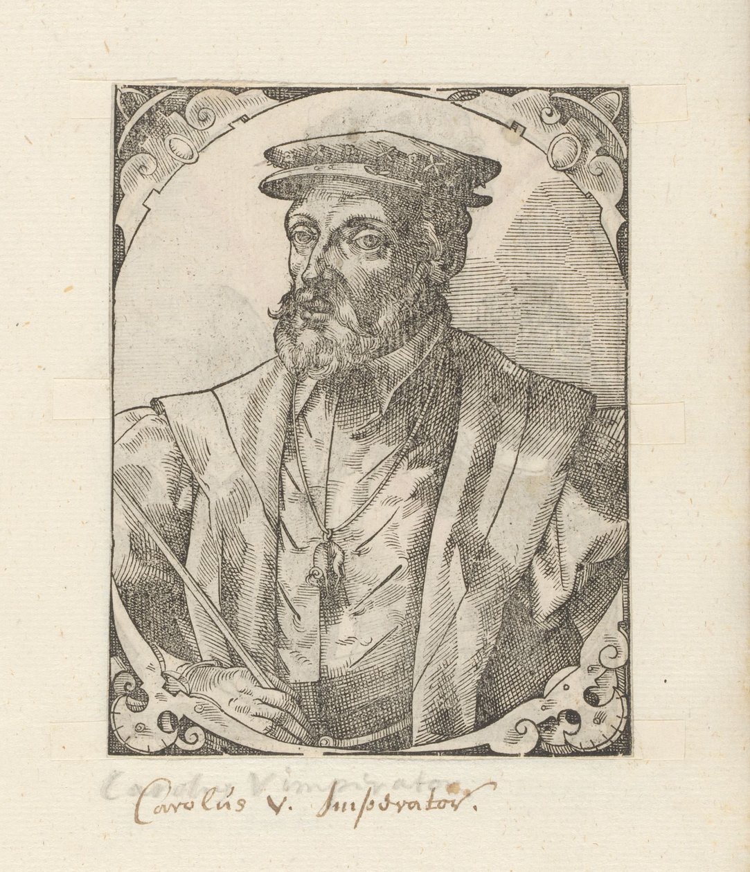 Portræt af Karel V af Habsburg af Anonymous